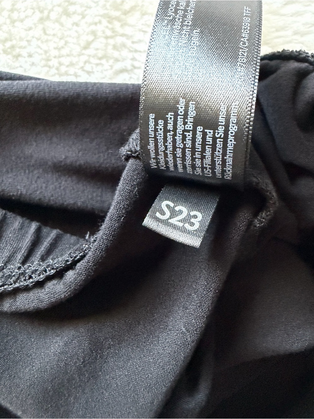 Eileen Fisher Black Stretch Jersey Knit A-Line Midi Skirt - Size Medium - Picture 7 of 11